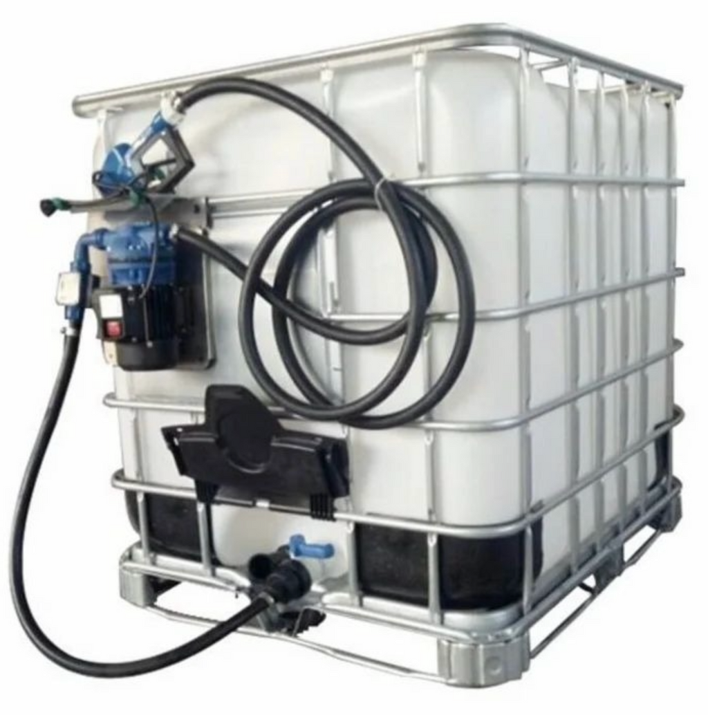 1000 Litre IBC Tanks With AdBlue Pump Kit