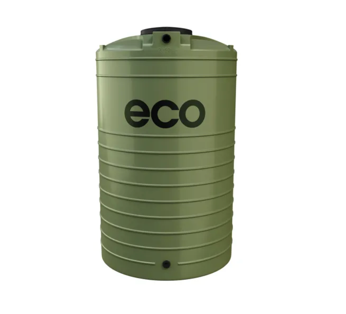 2050L Vertical Water Tank – Olive