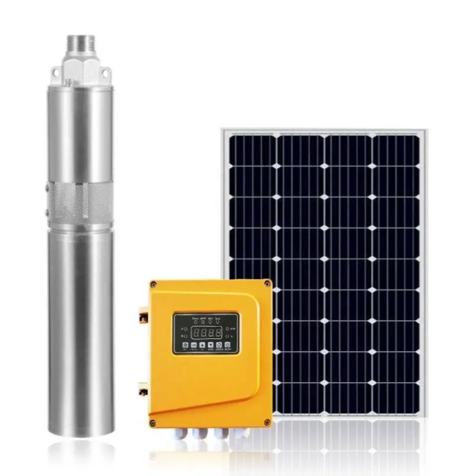 CORE 70 – 300w Solar DC Borehole Pump | Max Head: 70m | Max Vol: 1200 l/h