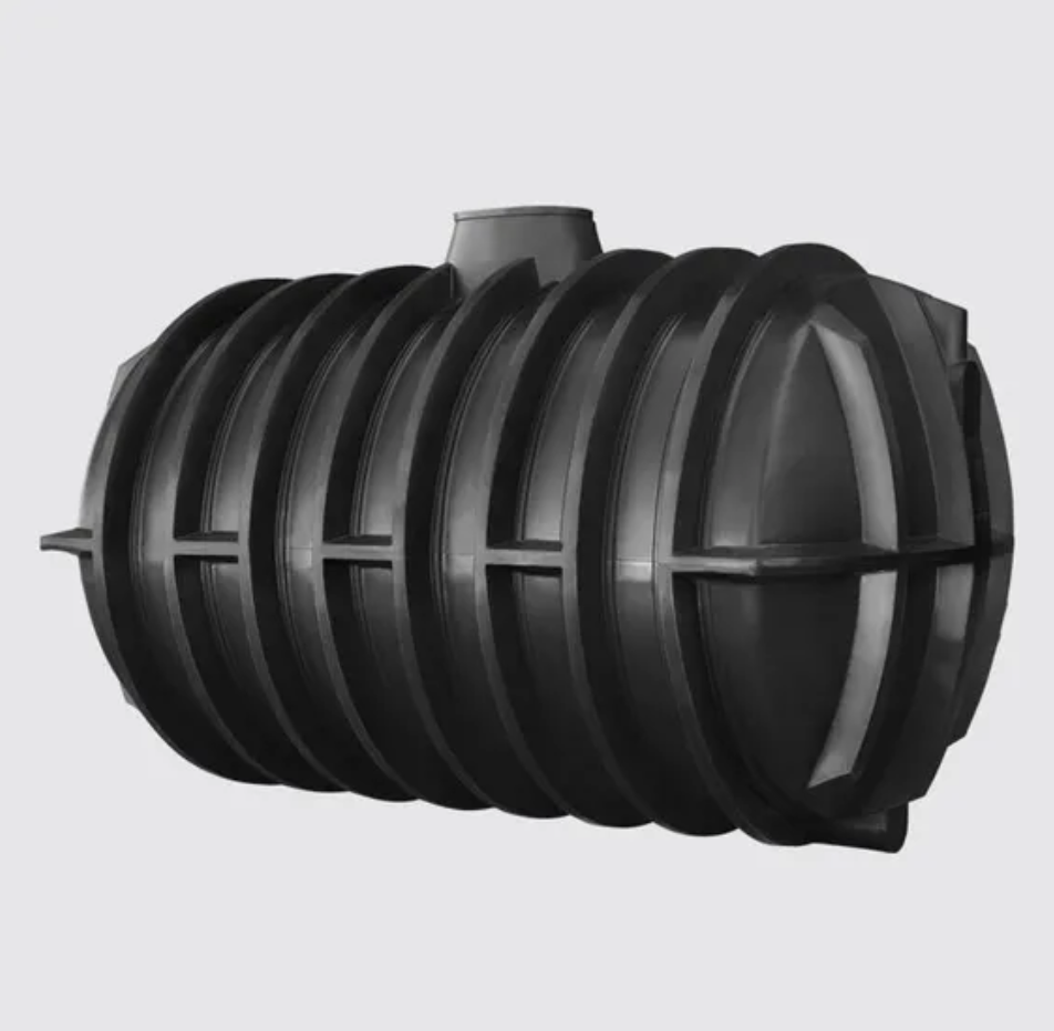 6000LT Septic Tank Black