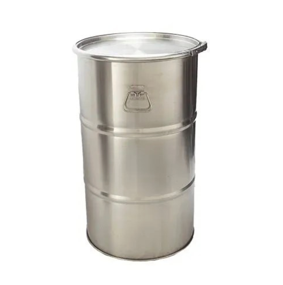 Brand New 60L Open Top Stainless Steel Drums