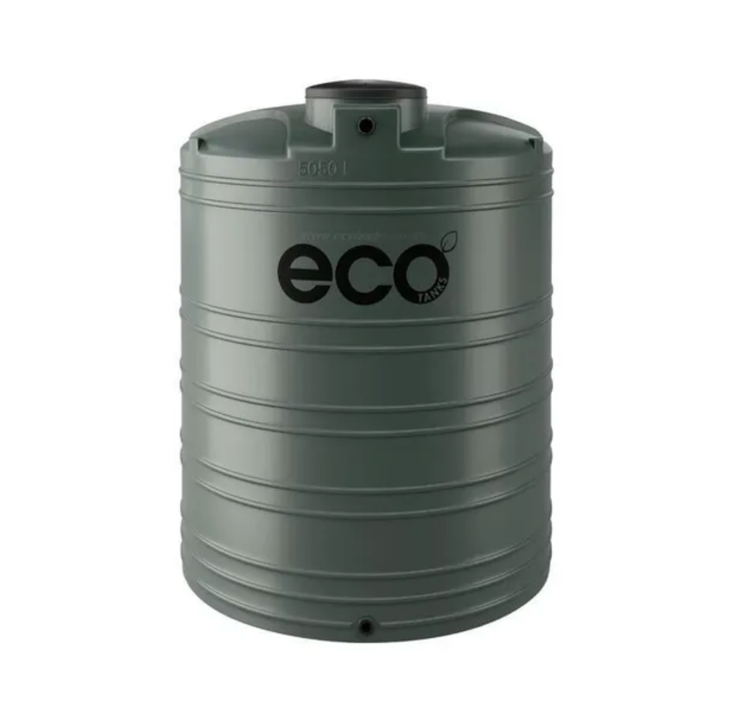 Eco Tanks Vertical Water Tank Stormy Sky 5050 Litre