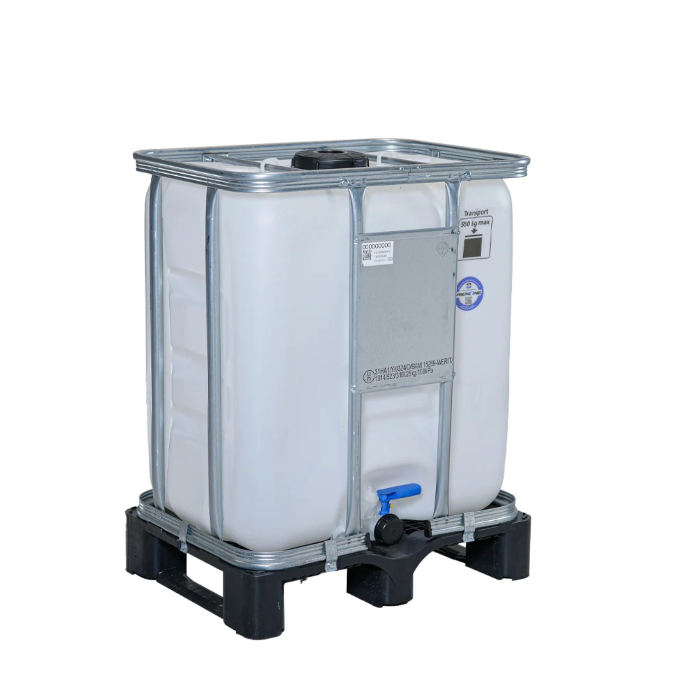FOOD GRADE 300 Liter BRAND NEW IBC Tanks on plastic pallets
