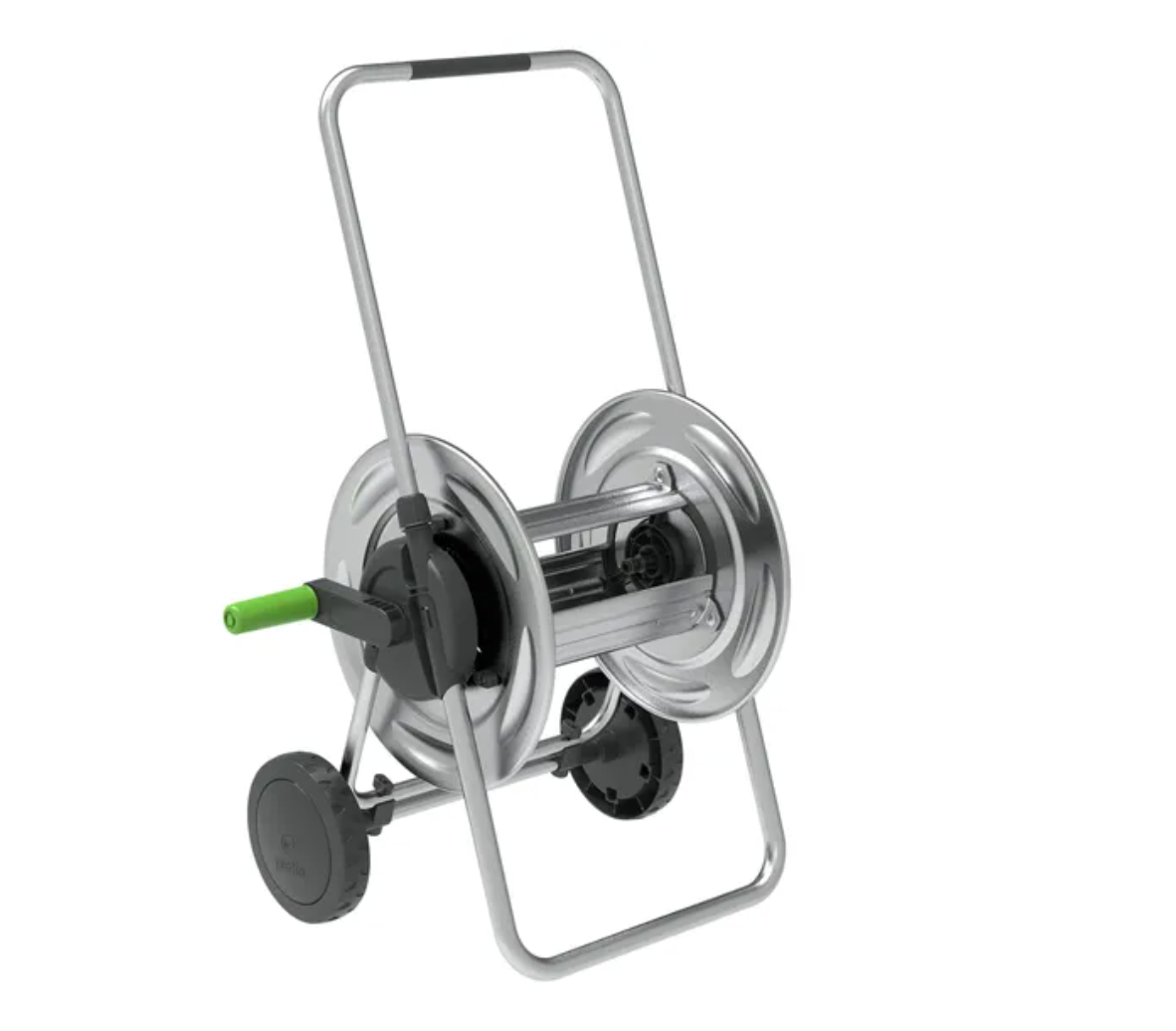 Geolia expandable metal hose reel + hose set 12.5mm x 35m