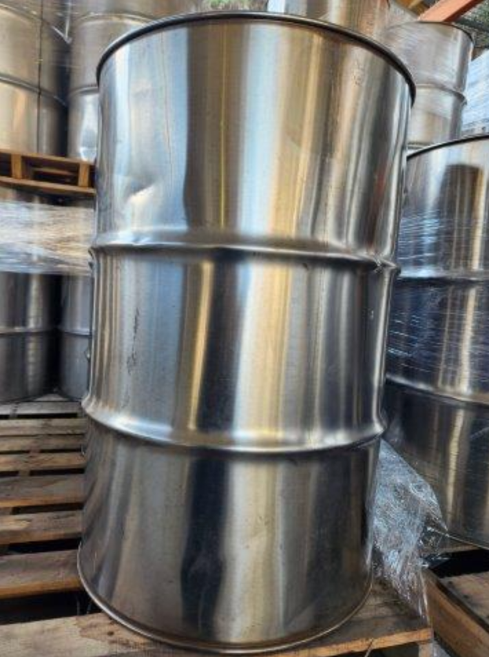 Good quality used 210L Close Top Stainless Steel Drums