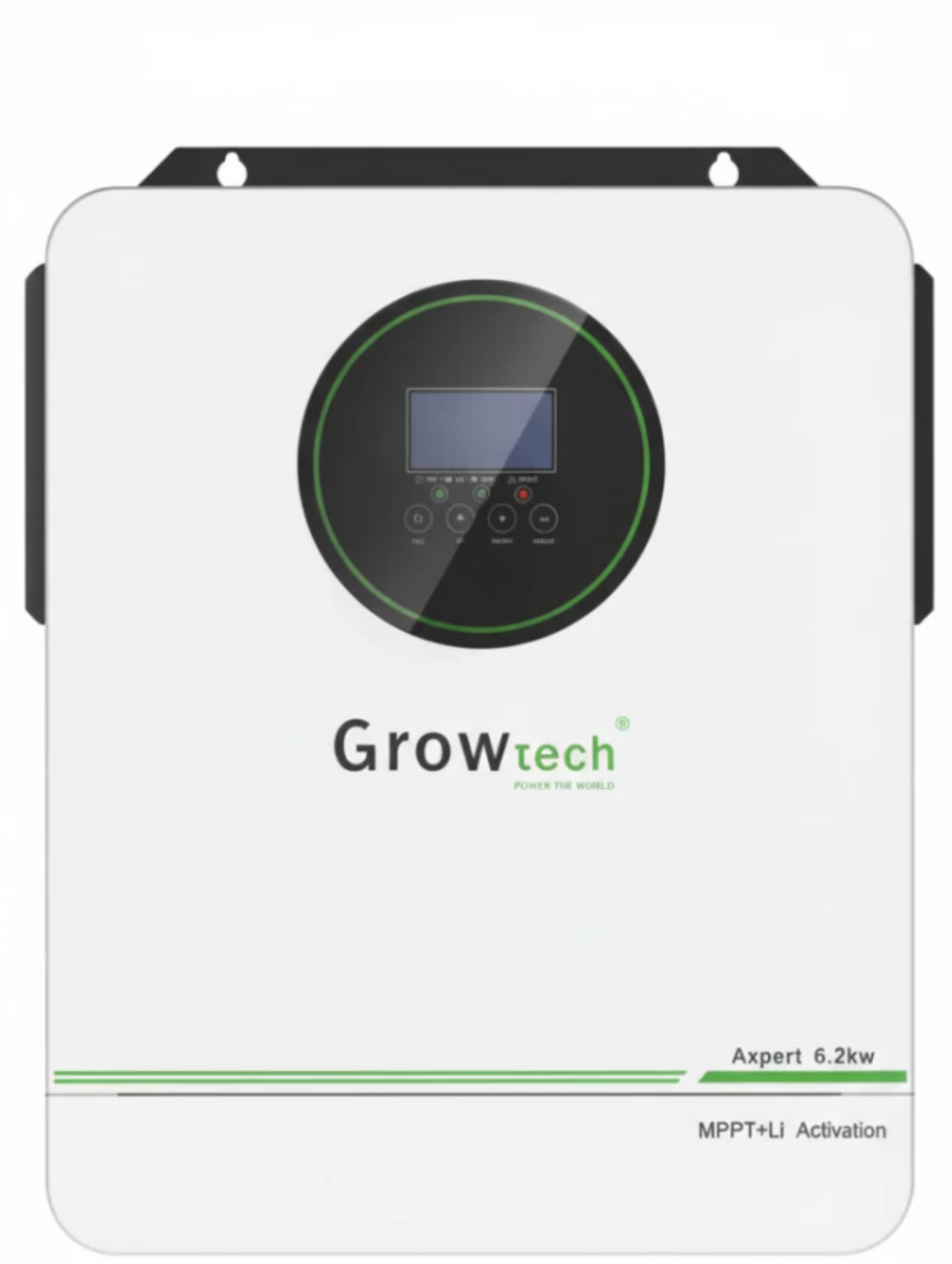 Growtech 6.2kW Solar System Pure Sine Wave Inverter  (With Battery)