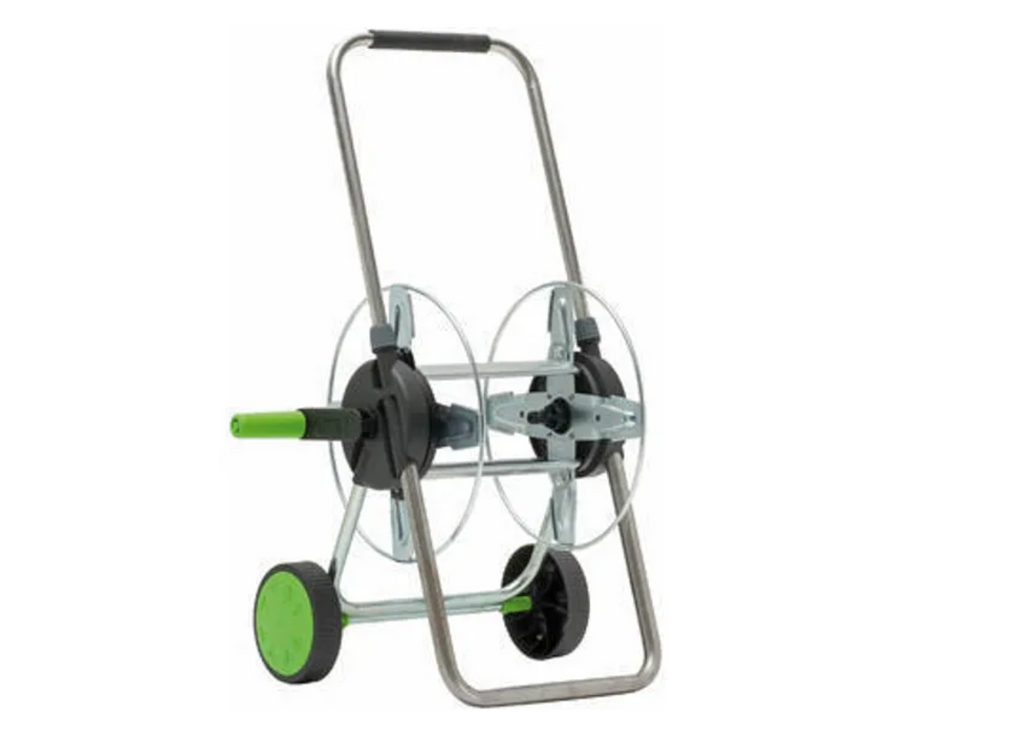 Hose Reel, Hose Reel Metal, GEOLIA, For 60mx15mm hose, Excludes hose