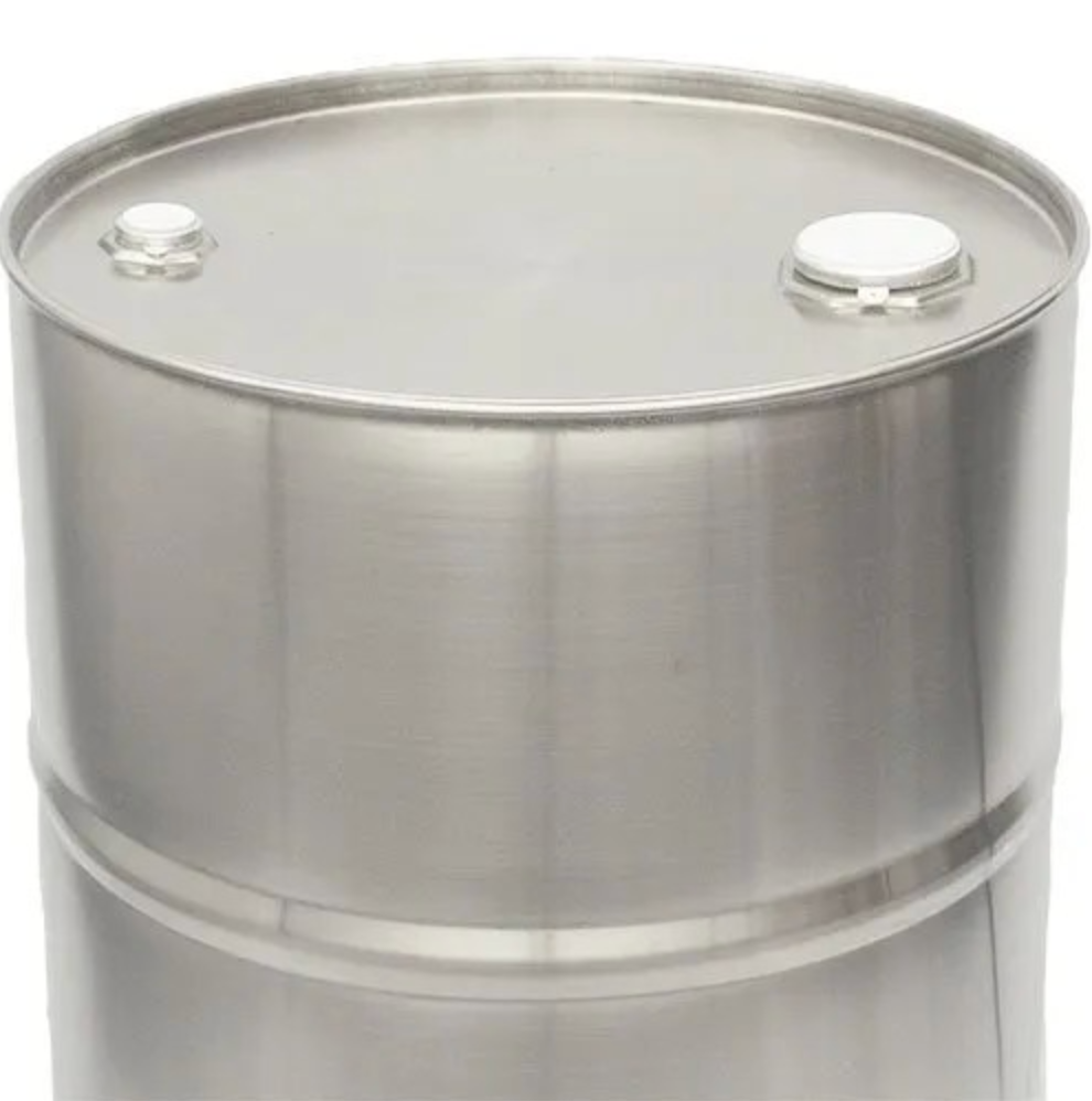 New 100 Litre Close Top Stainless Steel Drum