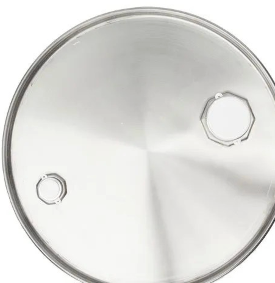 New 100 Litre Close Top Stainless Steel Drum