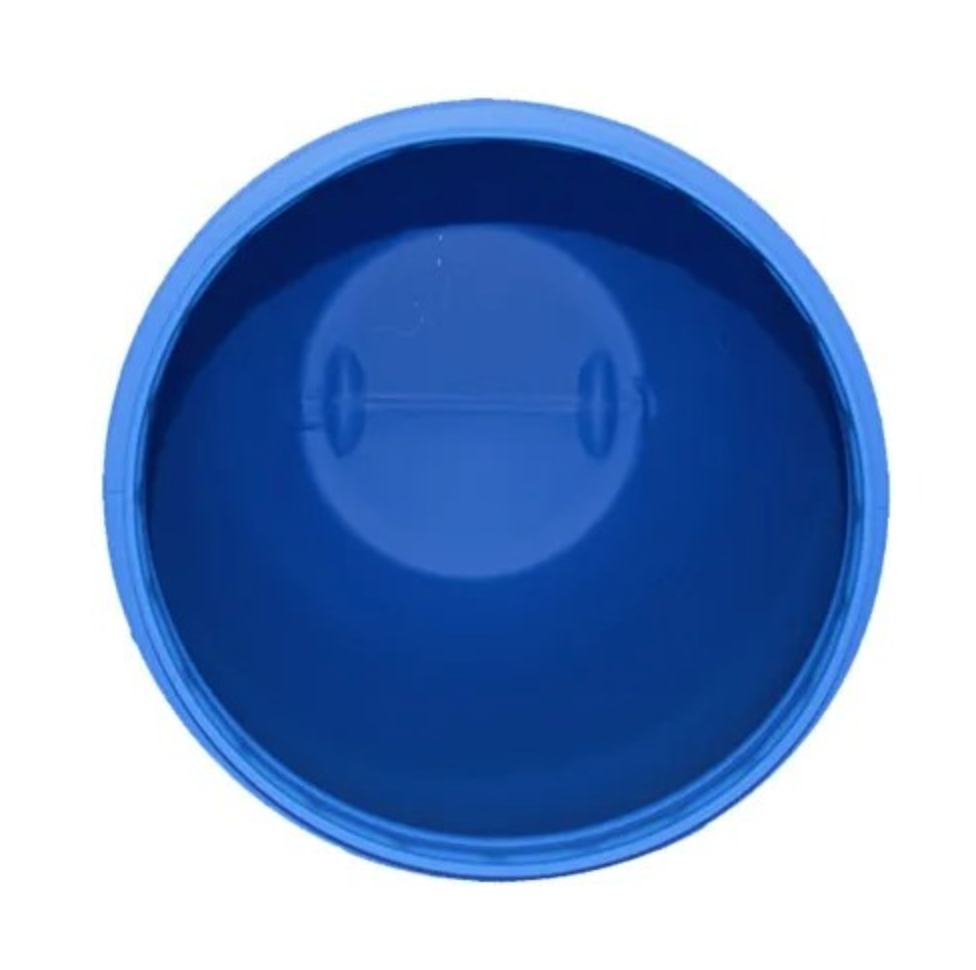 New 120 Litre Open Top Blue Plastic Drum