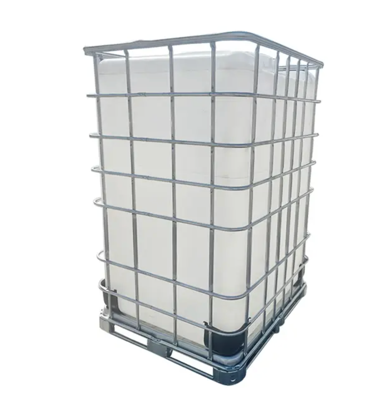 New 1500 Litres UN Approved Clear IBC Tank on Steel Pallet| Food Grade