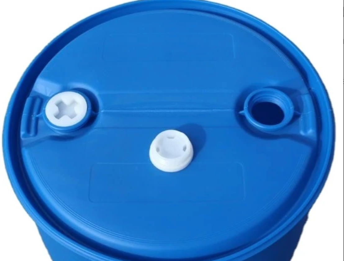 New 210 Litre Close Top Blue Plastic Drum