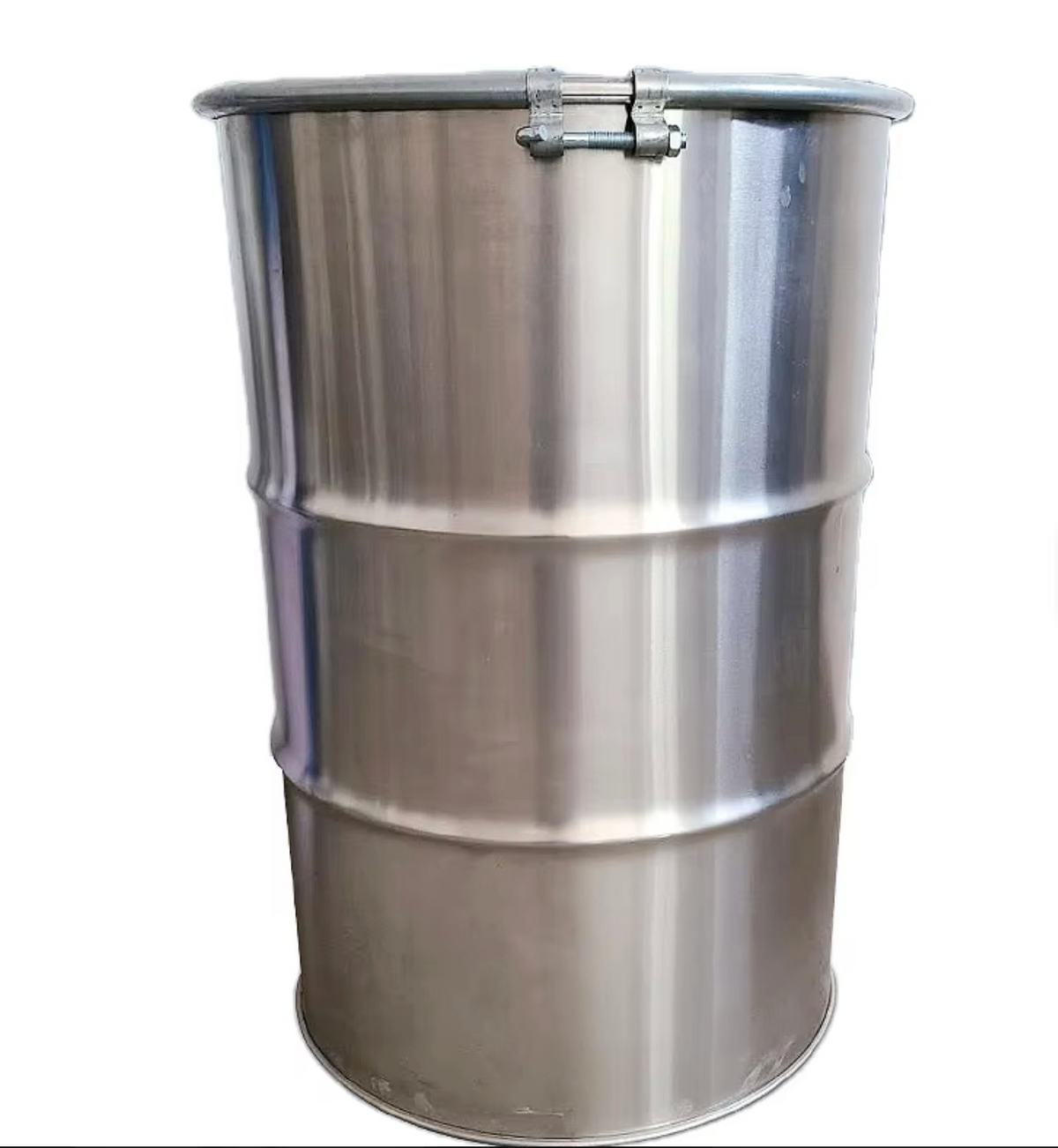 New 210 Litre Open Top Galvanised Steel Drum
