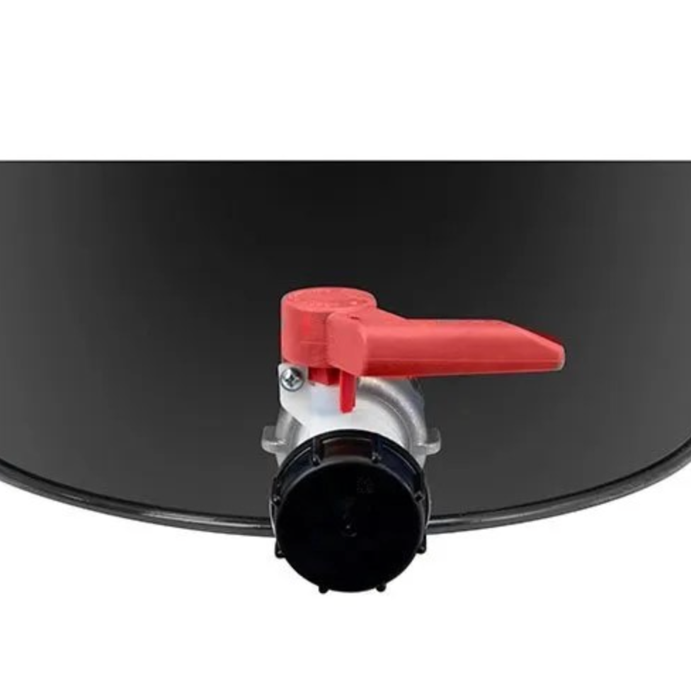 New 210 Litre Open Top Steel Drum With 75mm Bottom Opening