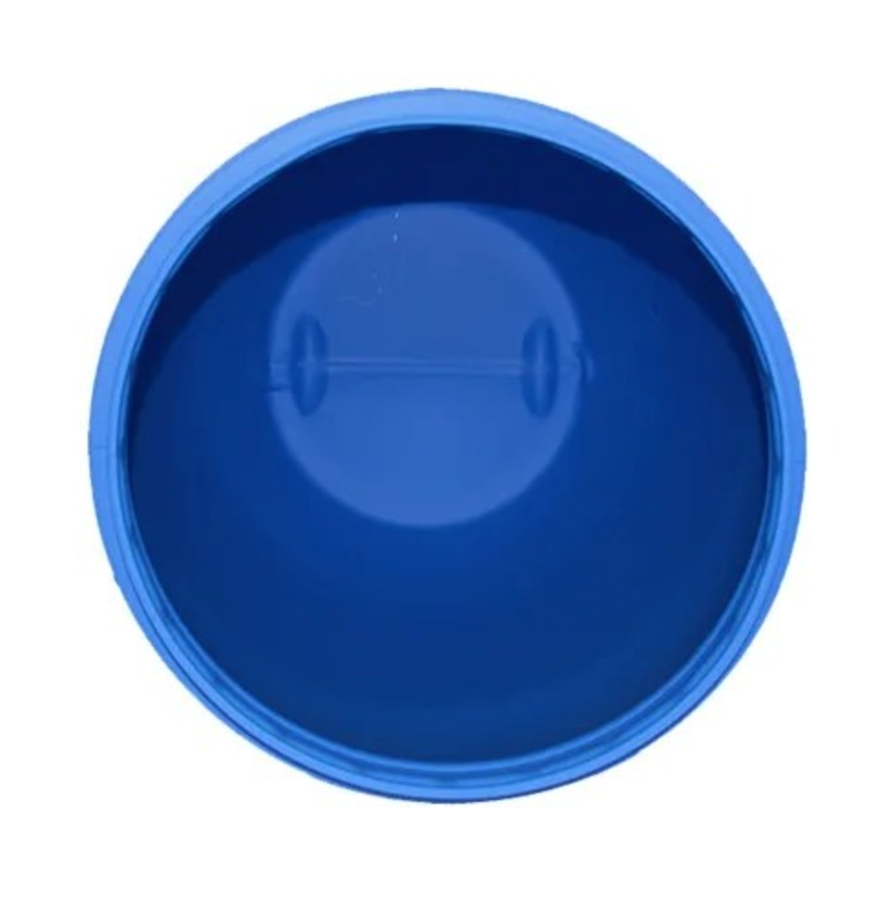 New 250 Litre Open Top Blue Plastic Drum