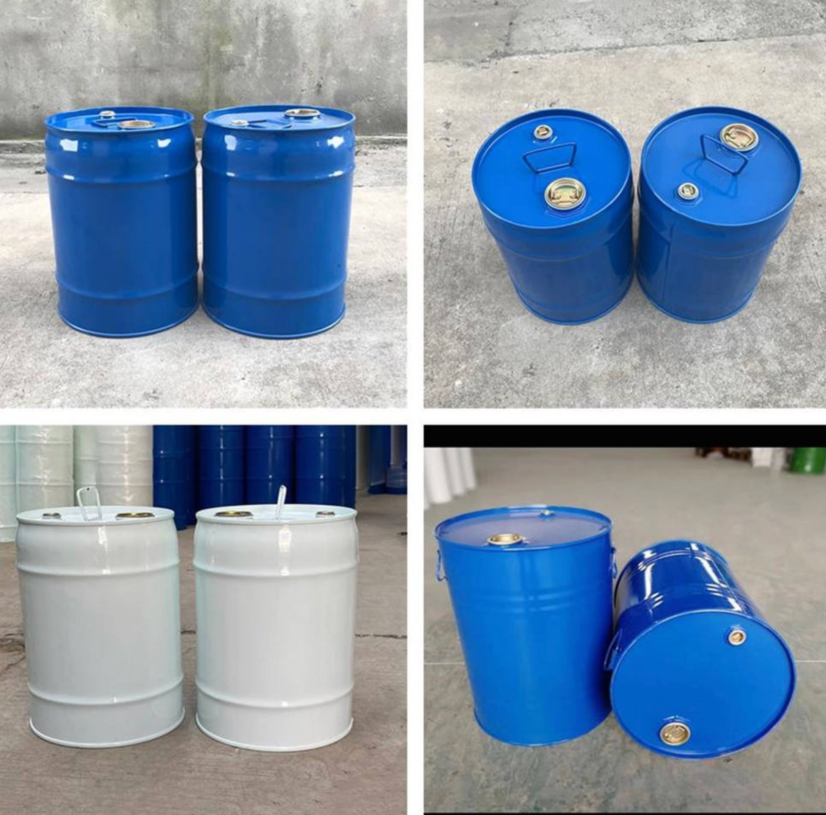 New 25 Litre Close Top Steel Drum