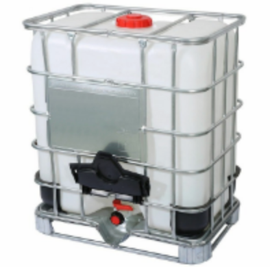 New 500 Litres UN Approved Clear IBC Tank on Steel Pallet| Food Grade
