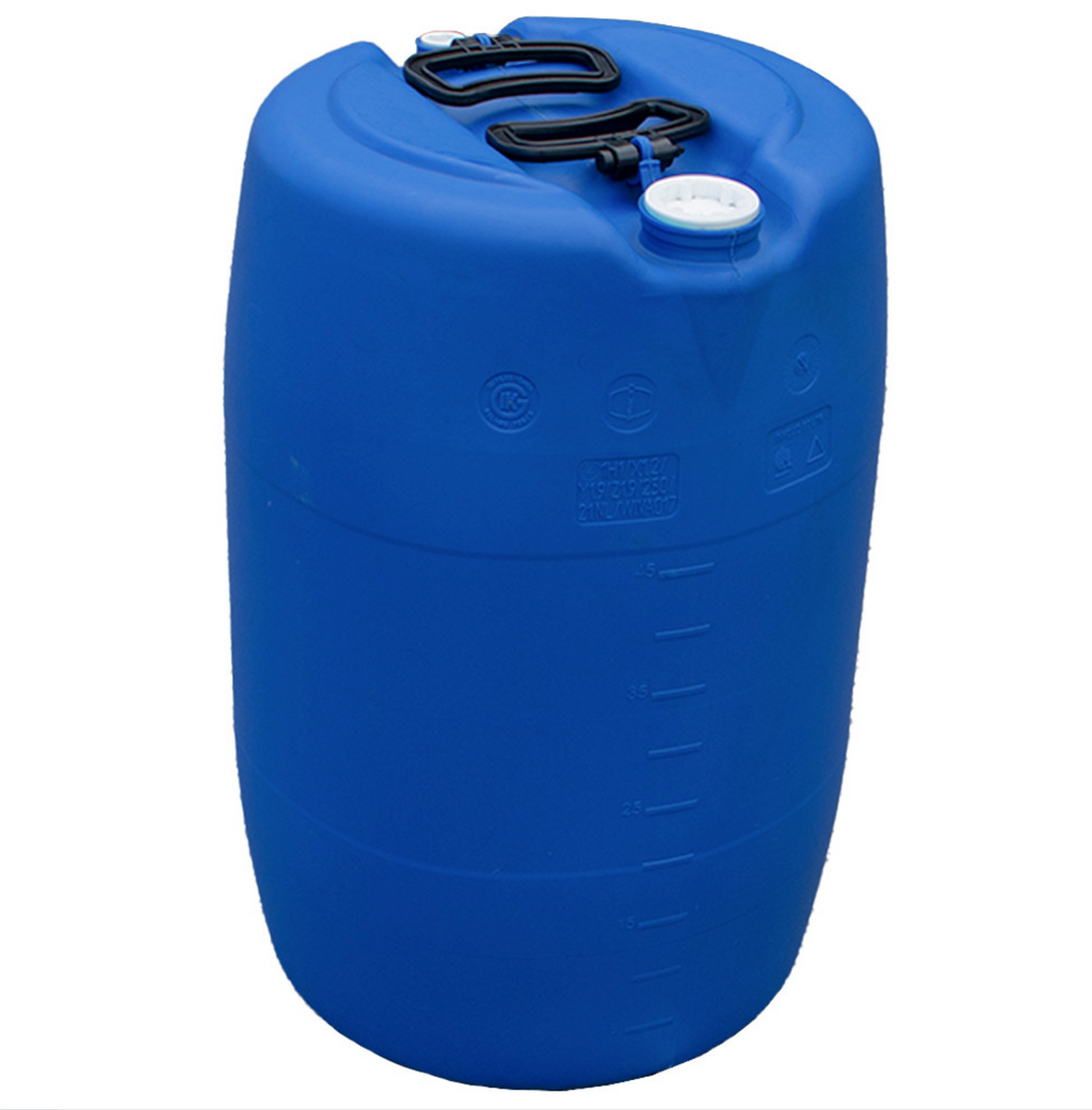 New 60 Litre Close Top Blue Plastic Drum