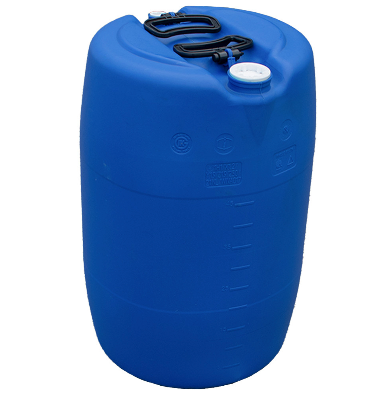 New 60 Litre Close Top Blue Plastic Drum