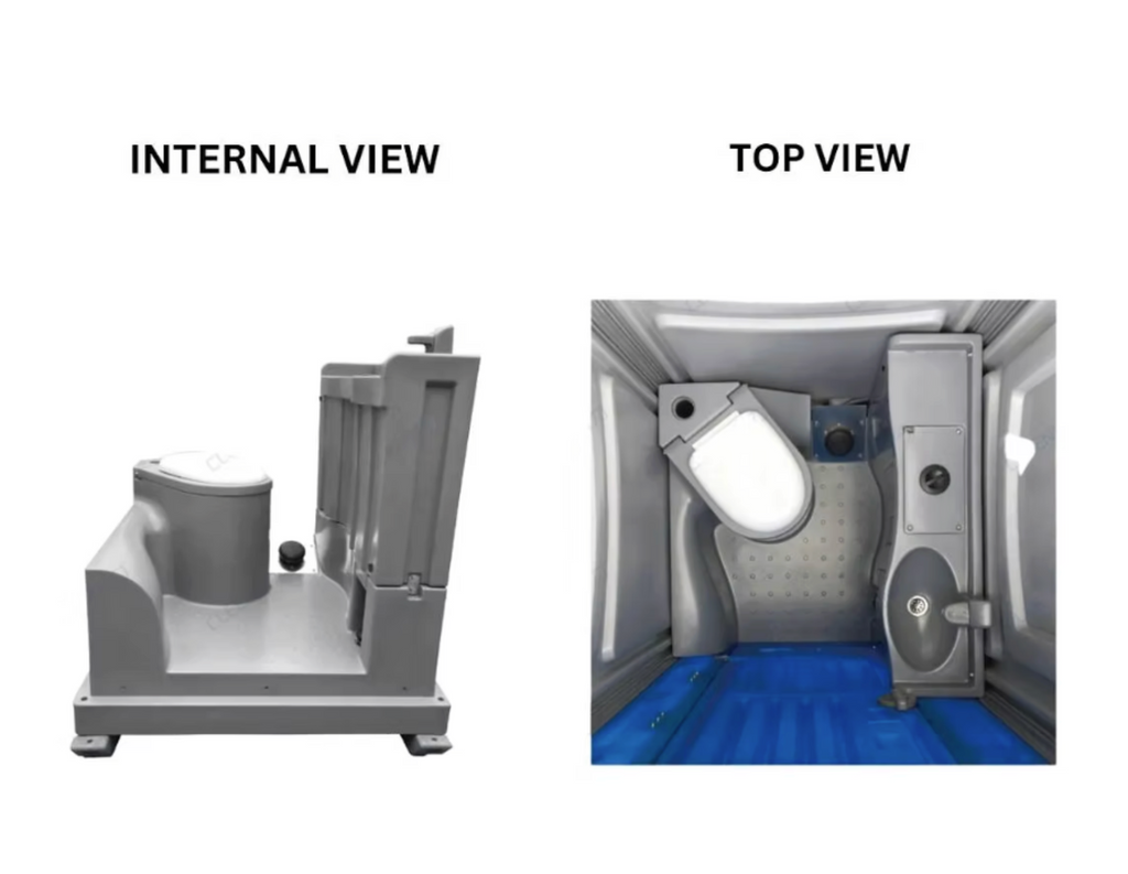 New Plastic Mobile Toilet