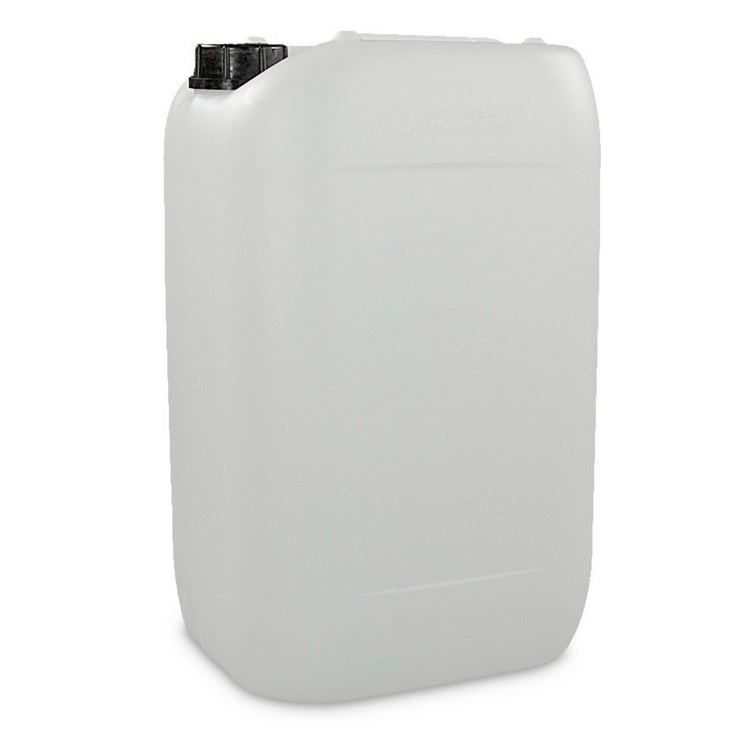 New 25 Litre Plastic Jerry Can with Temper Evident Cap