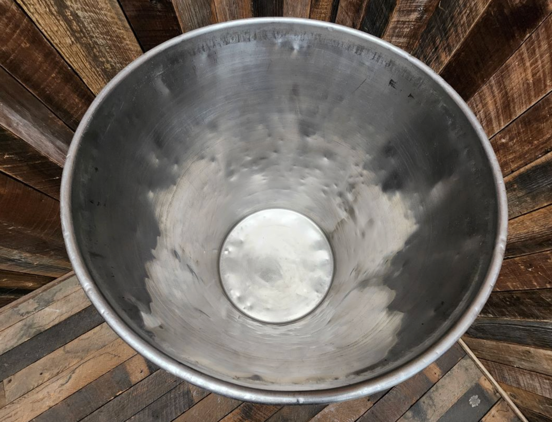 Used 100 Litre Open Top Stainless Steel Drum