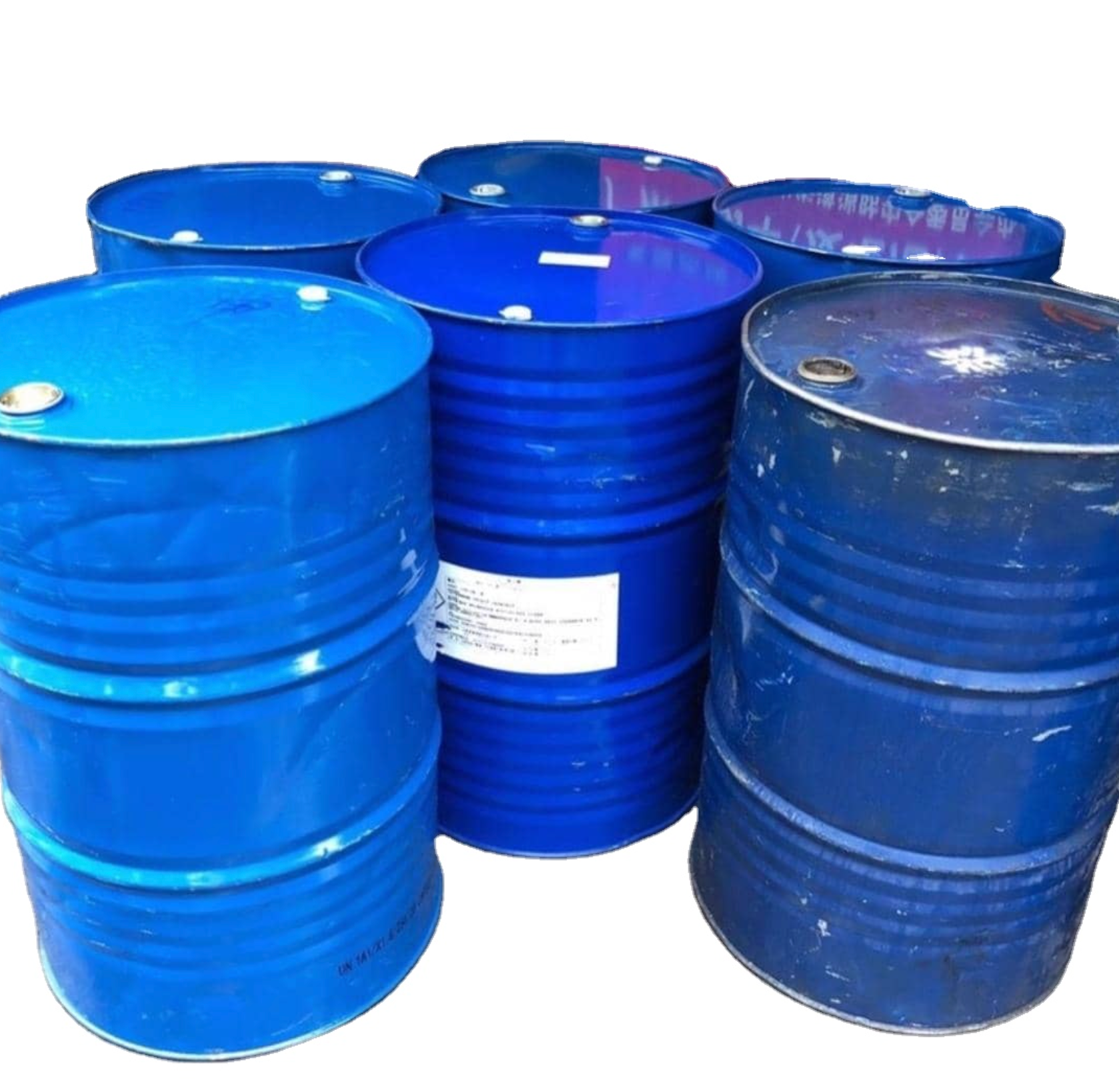 Used 210 Litre Close Top Steel Drum With Coated Interior