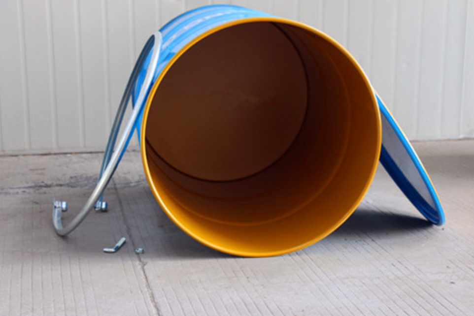 Used 210 Litre Close Top Steel Drum With Coated Interior