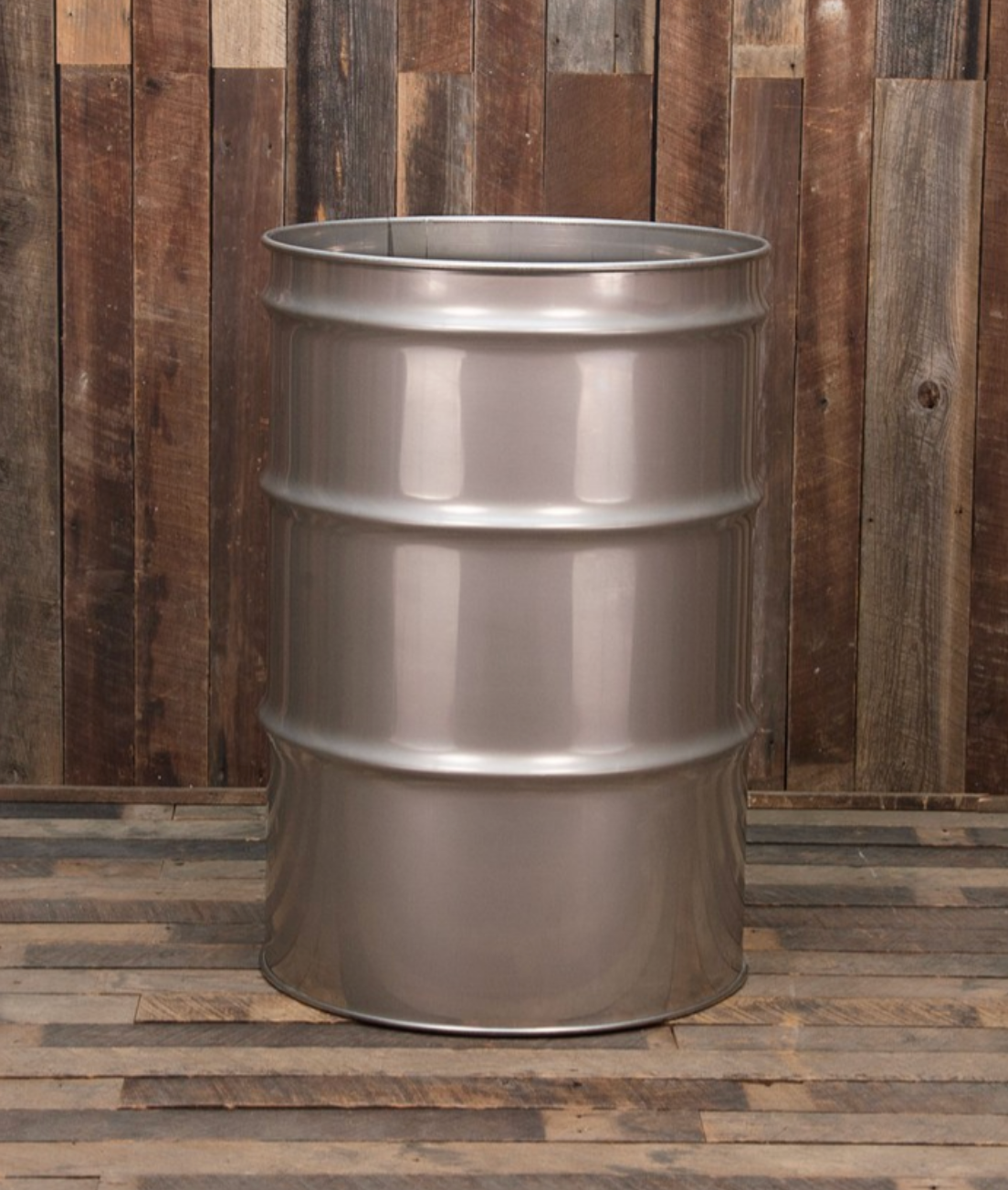 Used 210L open top stainless steel drums