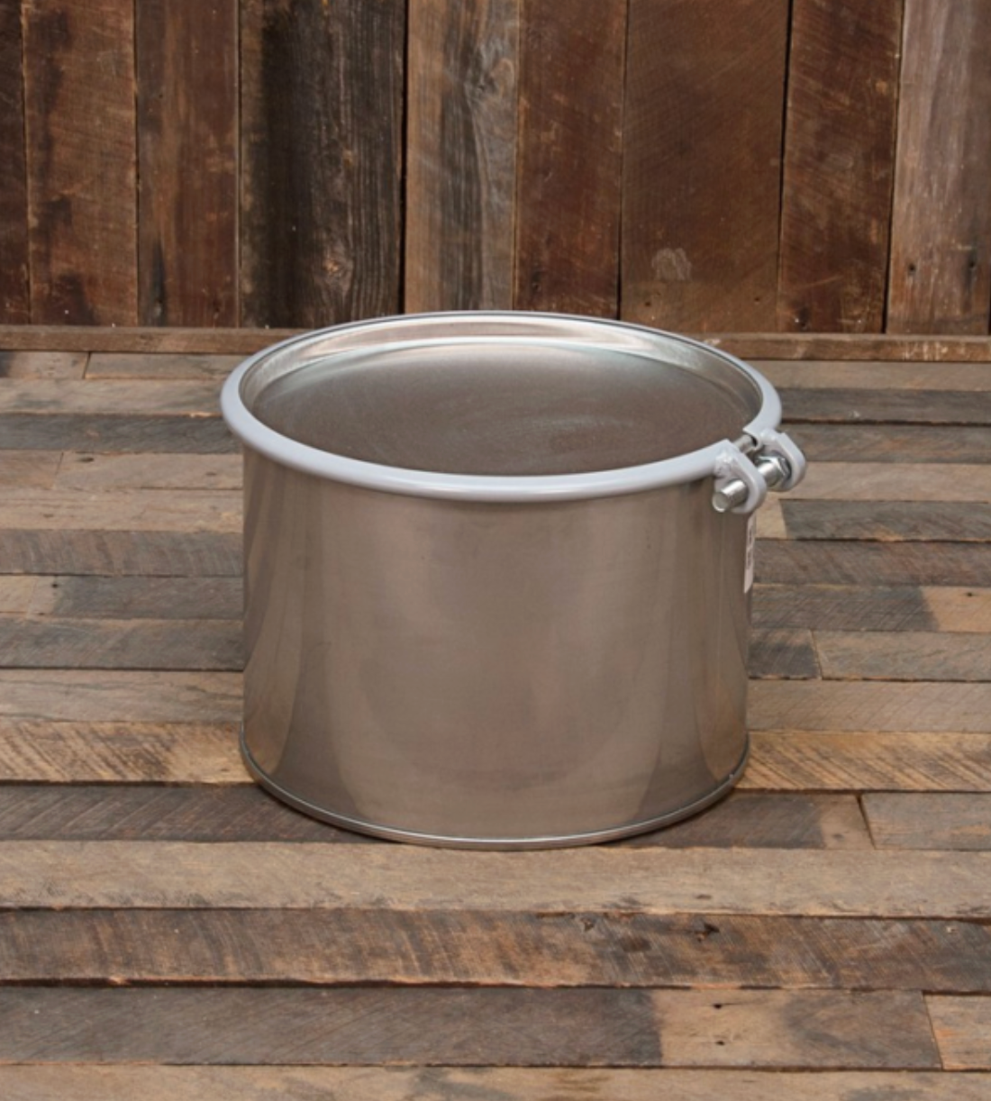 Used 30 Litre Open Top Stainless Steel Drum